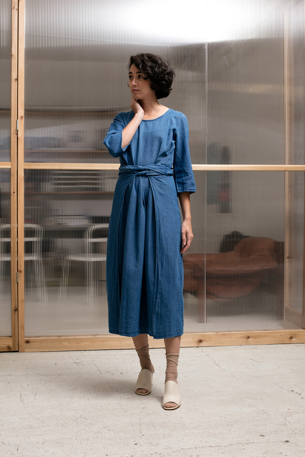 Caron Callahan Hester Dress - indigo Caron Callahan Hester Dress - indigo