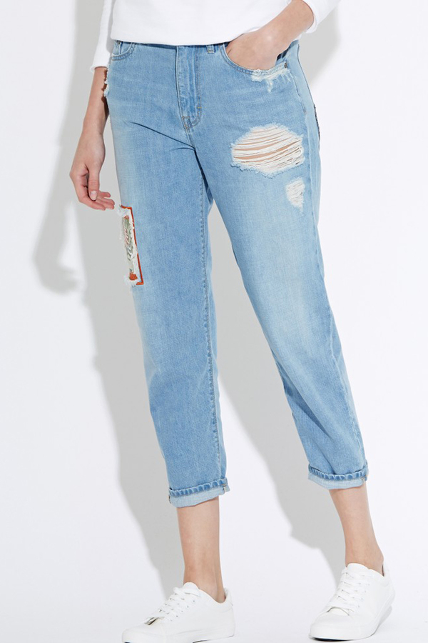 WAVEN Aki Boyfriends Jeans- Idol Blue WAVEN Aki Boyfriends Jeans- Idol Blue