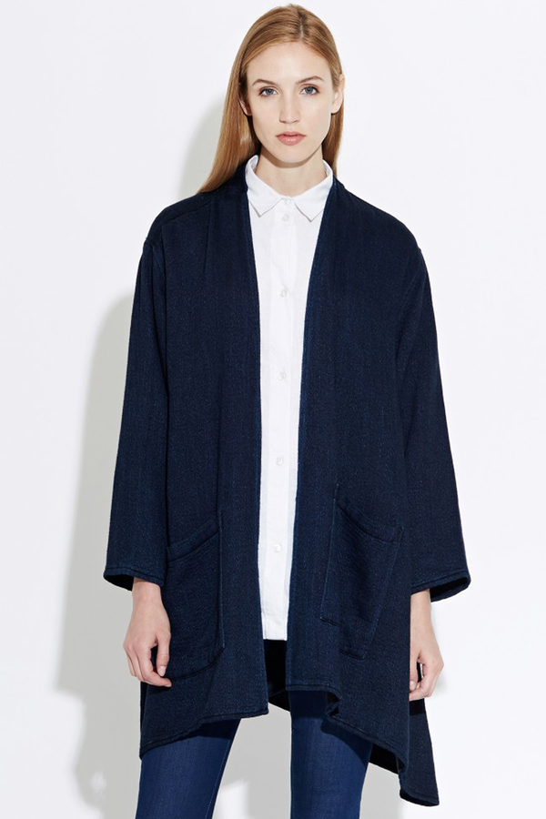 WAVEN Eva Kimono Jacket - Valentini Blue WAVEN Eva Kimono Jacket - Valentini Blue