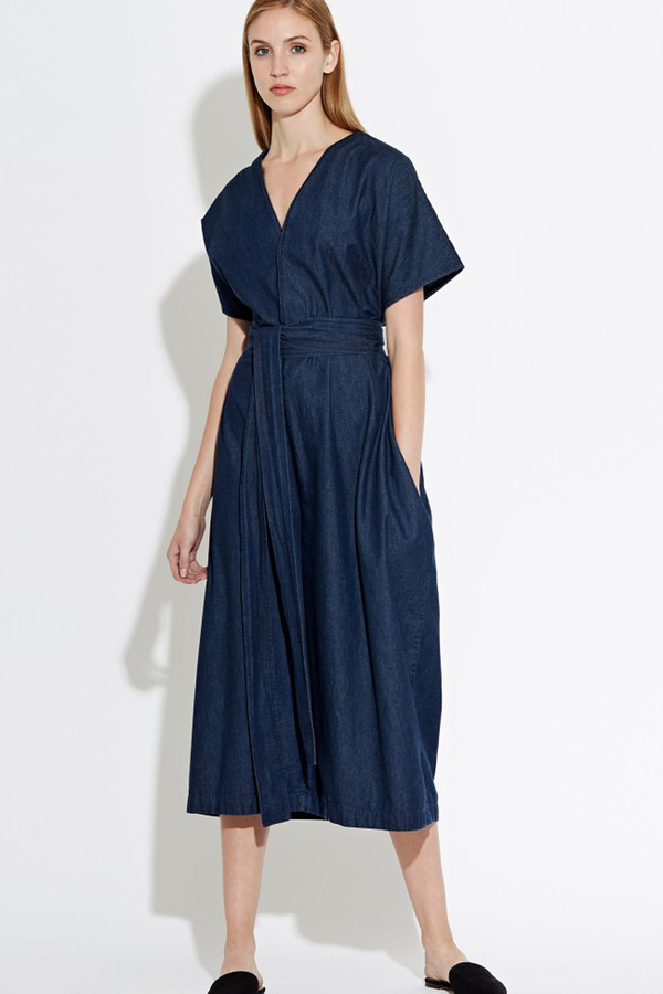 WAVEN Caaren Denim Jumpsuit- Rinse Blue WAVEN Caaren Denim Jumpsuit- Rinse Blue