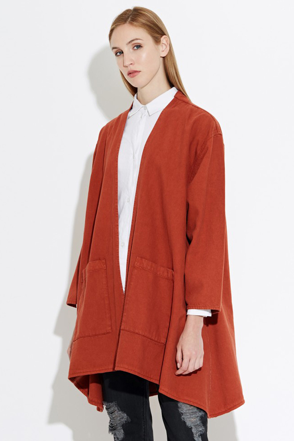 WAVEN Eva Kimono Jacket - Burnt Orange WAVEN Eva Kimono Jacket - Burnt Orange
