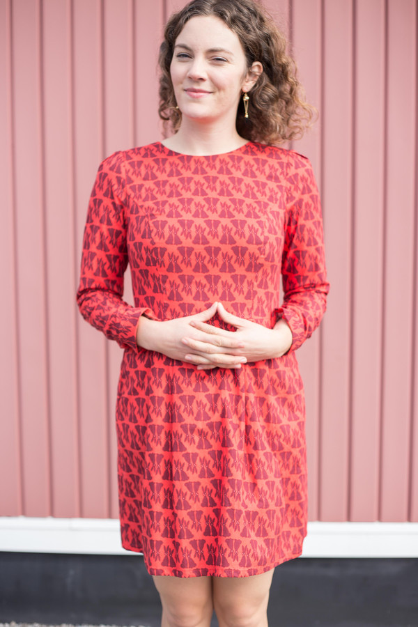 Birds of North America Topaz Dress - Coral Birds of North America Topaz Dress - Coral