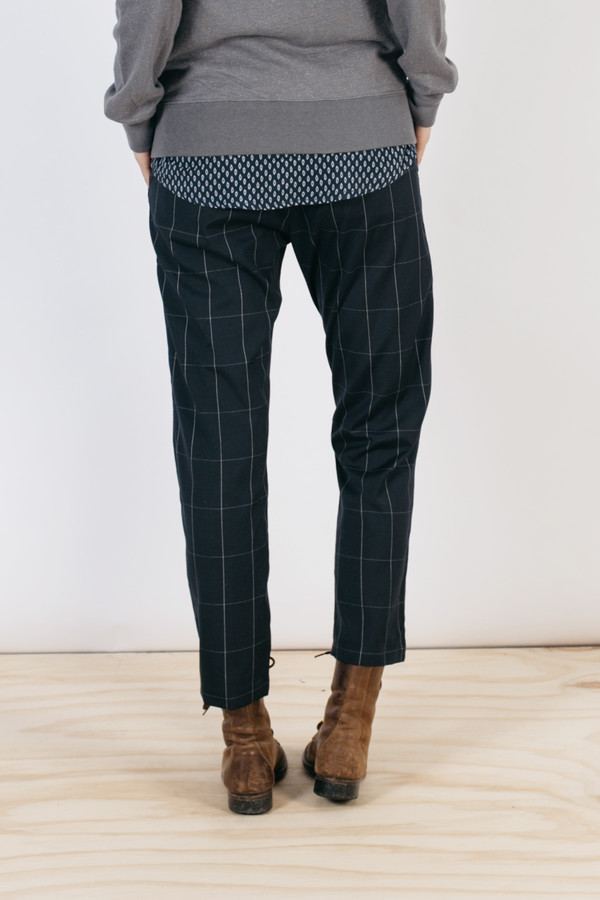 Bridge & Burn Ellis Navy Grid Bridge & Burn Ellis Navy Grid
