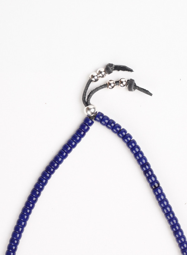 Men's MAPLE Bolo Necklace Navy Men's MAPLE Bolo Necklace Navy
