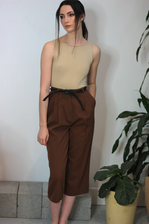 Hey Jude Vintage Wool Cropped Trousers Hey Jude Vintage Wool Cropped Trousers