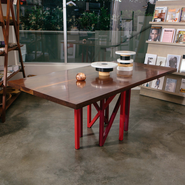 ALEX DREW & NO ONE Charlevoix Dining Table, Walnut ALEX DREW & NO ONE Charlevoix Dining Table, Walnut