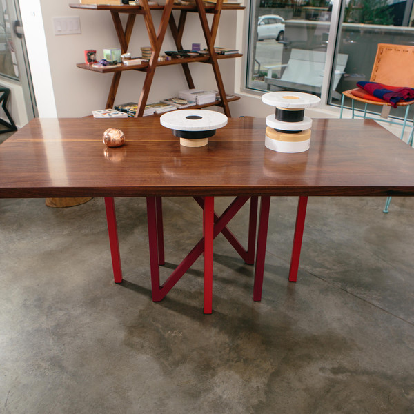 ALEX DREW & NO ONE Charlevoix Dining Table, Walnut ALEX DREW & NO ONE Charlevoix Dining Table, Walnut
