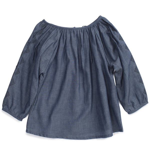 Ketiketa Almendra Blouse Indigo Ketiketa Almendra Blouse Indigo