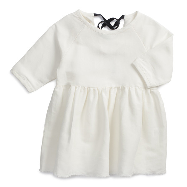 Little Creative Factory Baby Girl Peasant Dress White Little Creative Factory Baby Girl Peasant Dress White