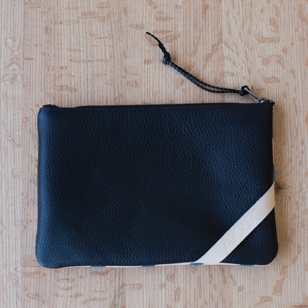AVO Geometric Hand Painted Leather Clutch AVO Geometric Hand Painted Leather Clutch