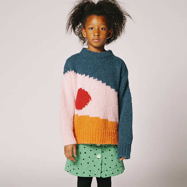 The Animals Observatory Bull Kid's Sweater The Animals Observatory Bull Kid's Sweater