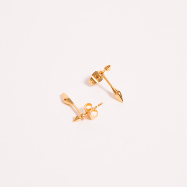 A Peace Treaty Mahala Gold Earrings A Peace Treaty Mahala Gold Earrings