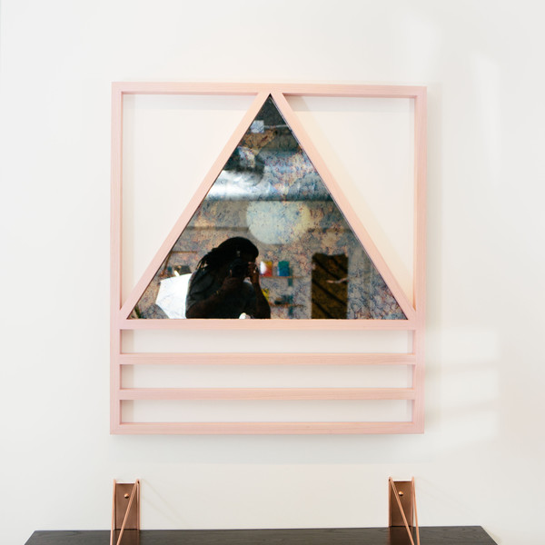 ALEX DREW & NO ONE Simplex Hydrangea Mirror ALEX DREW & NO ONE Simplex Hydrangea Mirror