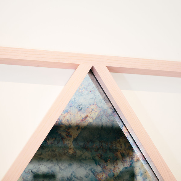 ALEX DREW & NO ONE Simplex Hydrangea Mirror ALEX DREW & NO ONE Simplex Hydrangea Mirror