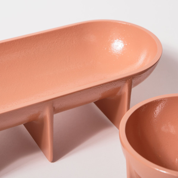 Fort Standard Standing Bowls, Long Fort Standard Standing Bowls, Long