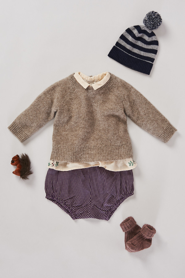 Caramel Moss Baby Blouse Caramel Moss Baby Blouse