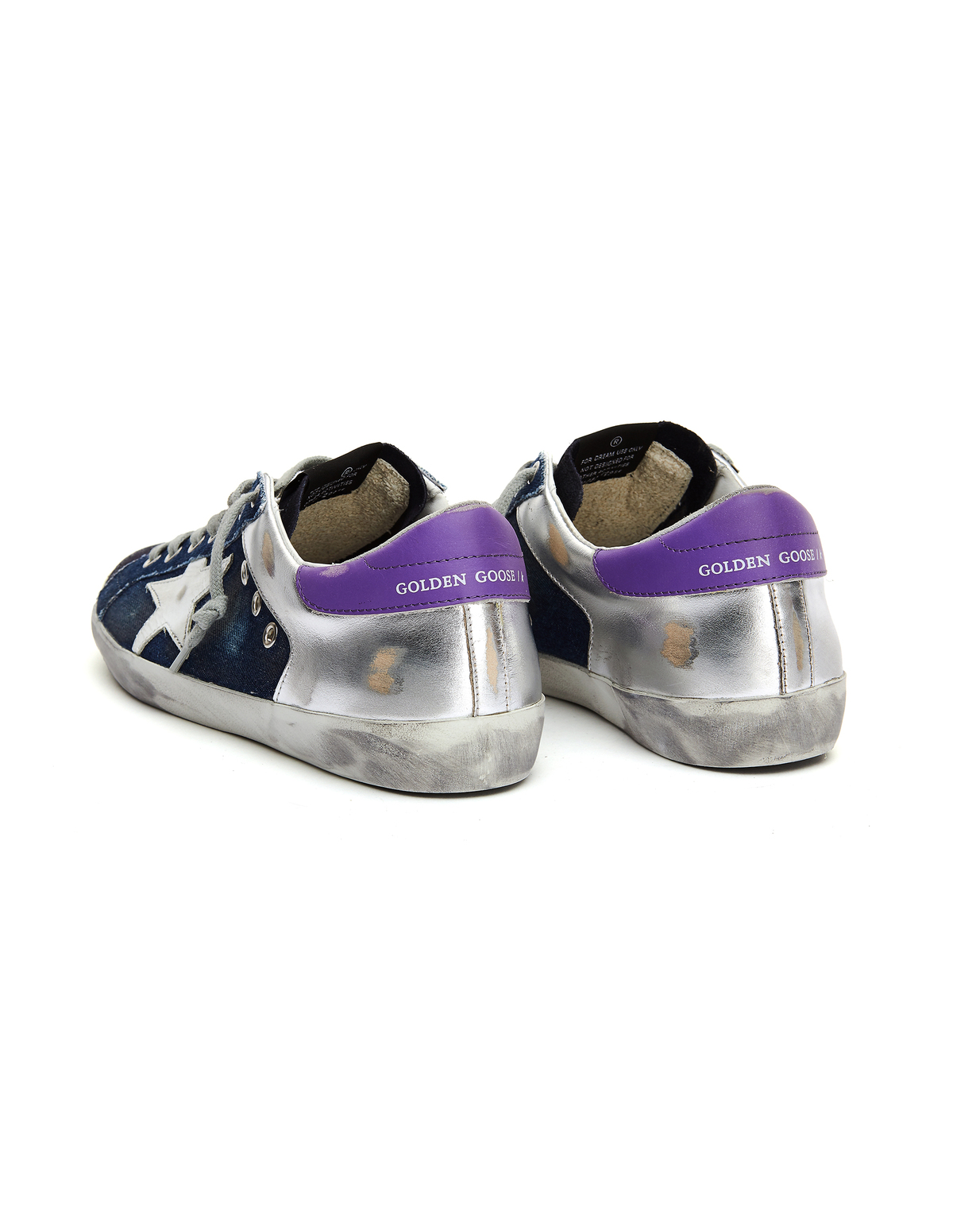 Golden Goose Denim Superstar Sneakers Multicolor Garmentory