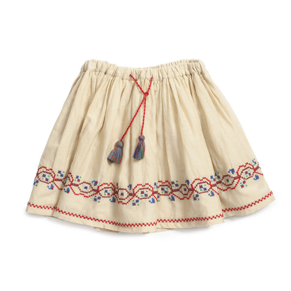 Caramel Baby & Child Olida Embroidered Skirt Caramel Baby & Child Olida Embroidered Skirt