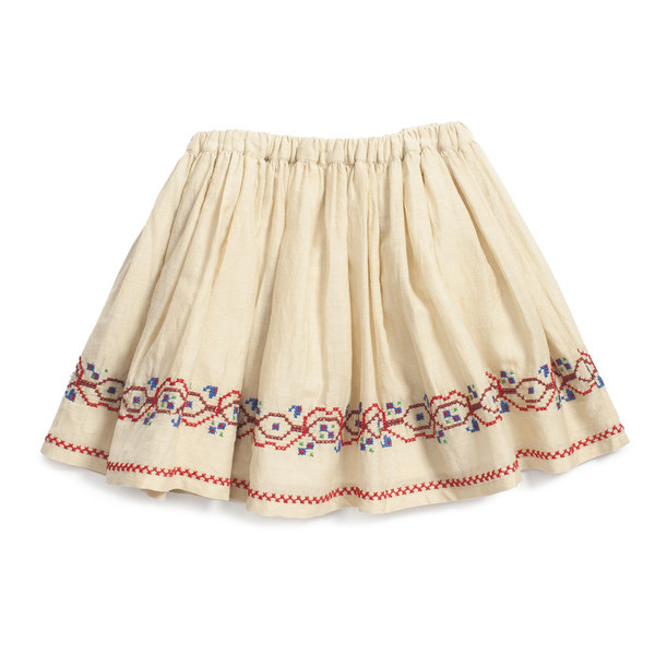 Caramel Baby & Child Olida Embroidered Skirt Caramel Baby & Child Olida Embroidered Skirt