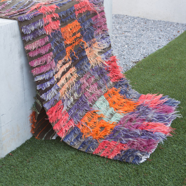 Vintage Anatolian Tulu Rug (Runner) Vintage Anatolian Tulu Rug (Runner)