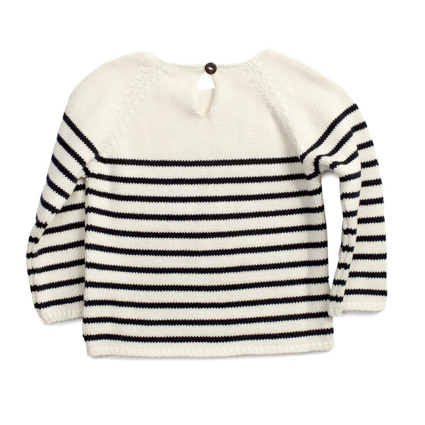 Oeuf Stripe Sweater Navy Stripe Oeuf Stripe Sweater Navy Stripe