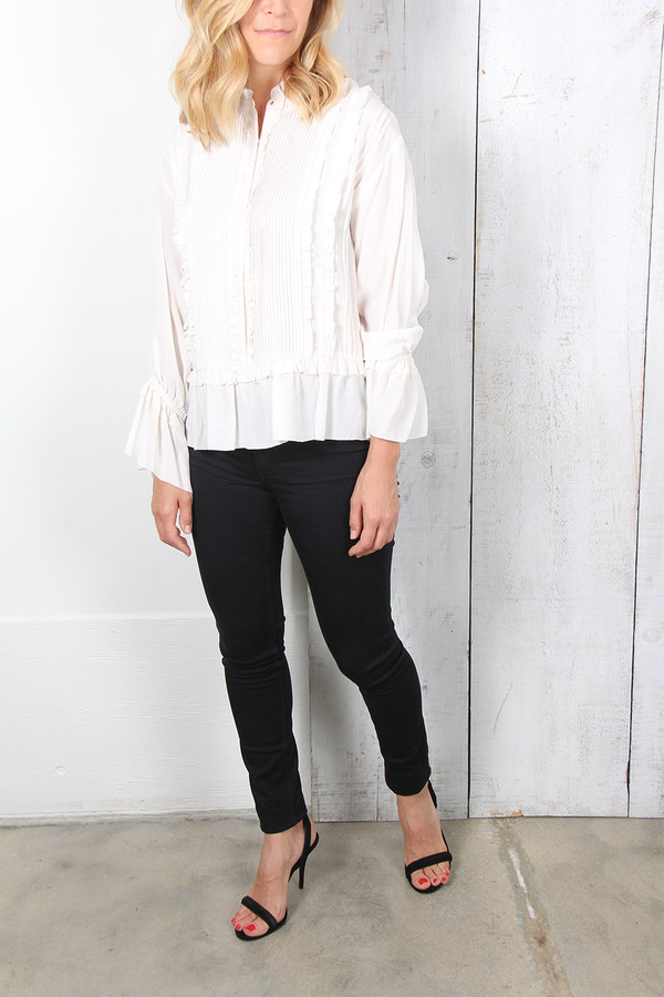 Ulla Johnson NAJDA BLOUSE Ulla Johnson NAJDA BLOUSE