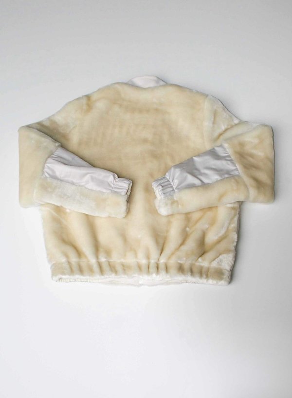 Berenik WHITE FUR SPORT JUMPER Berenik WHITE FUR SPORT JUMPER