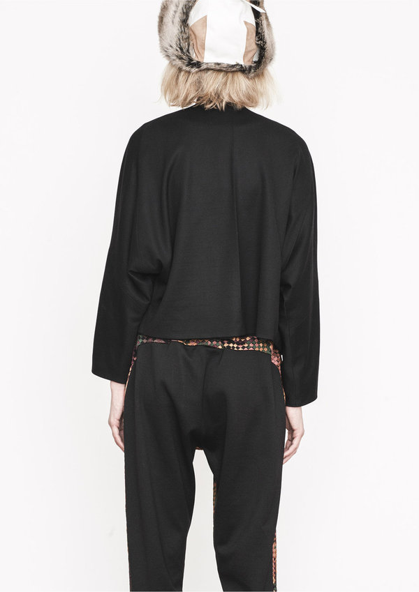 Berenik Cardigan - Short Dark Grey Berenik Cardigan - Short Dark Grey