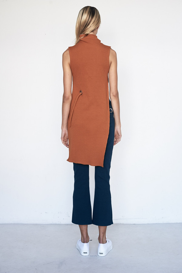 Faustine Steinmetz Cotton Sleeveless Rib Dress Faustine Steinmetz Cotton Sleeveless Rib Dress