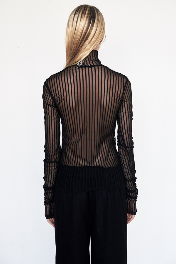 LRS Elastane Mesh Turtle Neck LRS Elastane Mesh Turtle Neck