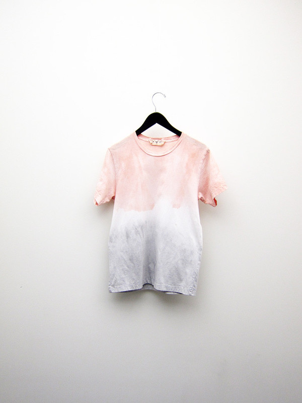 Audrey Louise Reynolds T-Shirt, Pink to Grey Audrey Louise Reynolds T-Shirt, Pink to Grey