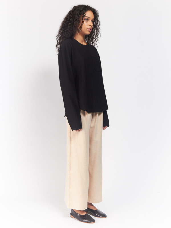 ASSEMBLY Longsleeve Terry Tee Black ASSEMBLY Longsleeve Terry Tee Black