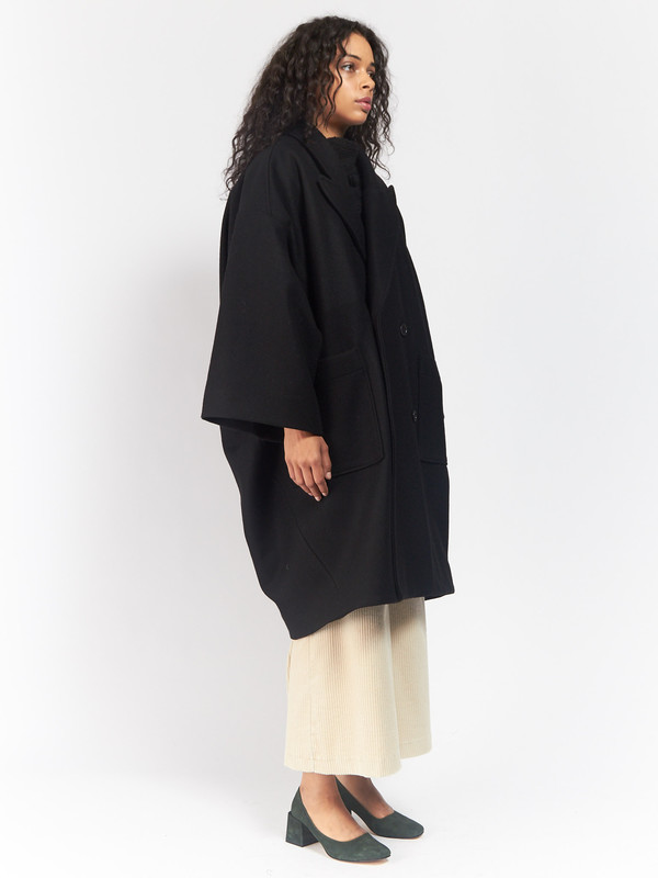 Unisex Henrik Vibskov Last Coat Black Unisex Henrik Vibskov Last Coat Black