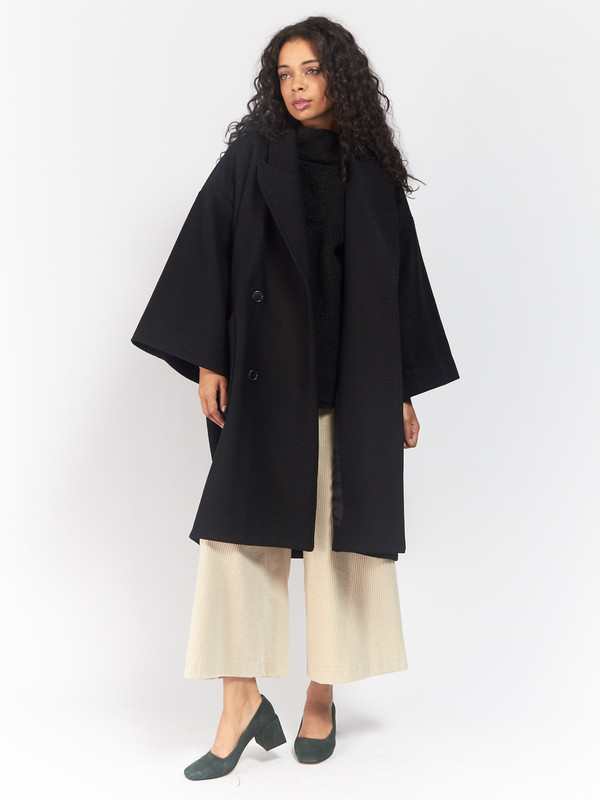 Unisex Henrik Vibskov Last Coat Black Unisex Henrik Vibskov Last Coat Black