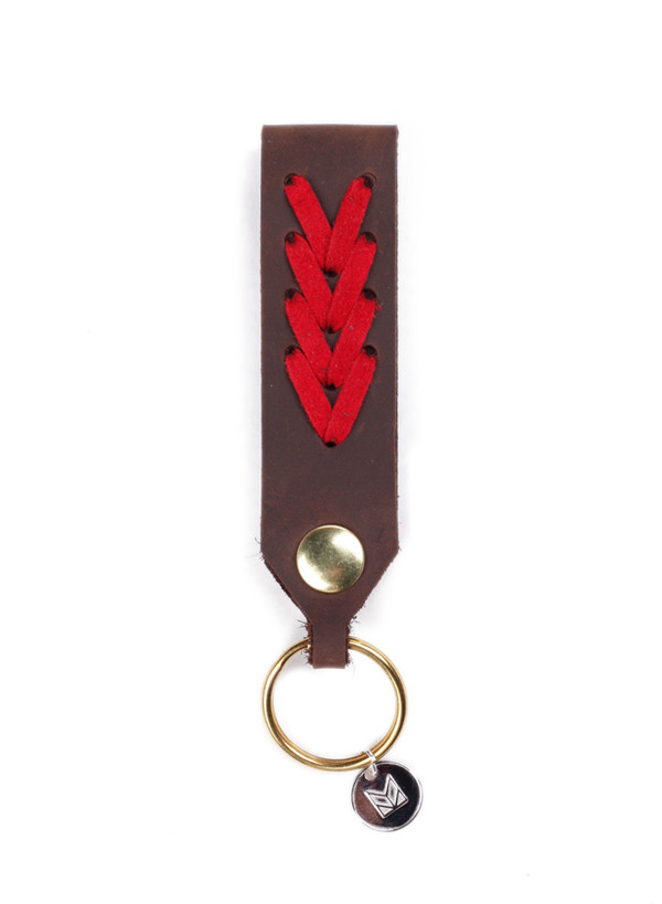 Men's MAPLE Jobber Key Ring Brown Men's MAPLE Jobber Key Ring Brown