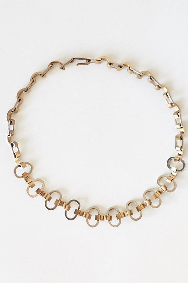 Samma White Bronze Loop Choker Samma White Bronze Loop Choker