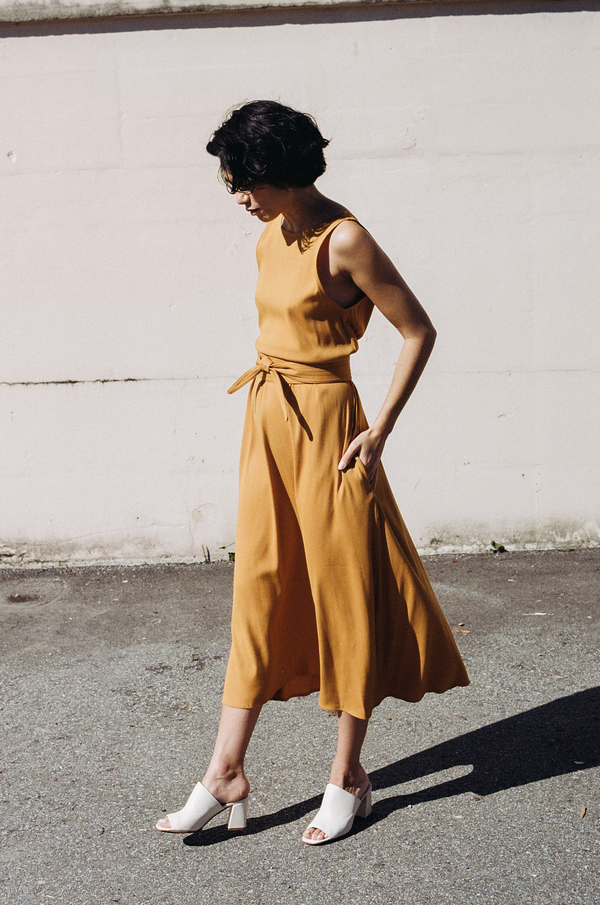 Jesse Kamm Palma Dress - gold Jesse Kamm Palma Dress - gold