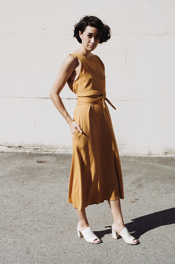 Jesse Kamm Palma Dress - gold Jesse Kamm Palma Dress - gold