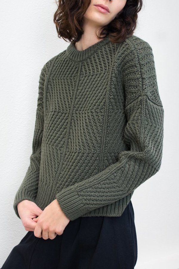 Micaela Greg BEVEL SWEATER Micaela Greg BEVEL SWEATER