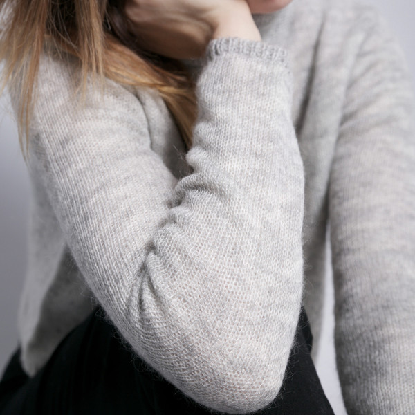 7115 by Szeki MOHAIR TURTLENECK CROPPED SWEATER FW16 7115 by Szeki MOHAIR TURTLENECK CROPPED SWEATER FW16