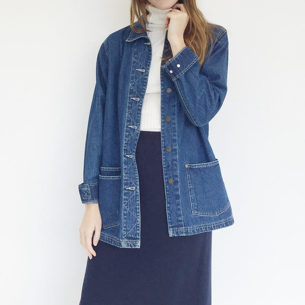 Johan Vintage Denim Work Jacket Johan Vintage Denim Work Jacket