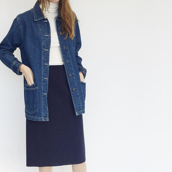 Johan Vintage Denim Work Jacket Johan Vintage Denim Work Jacket