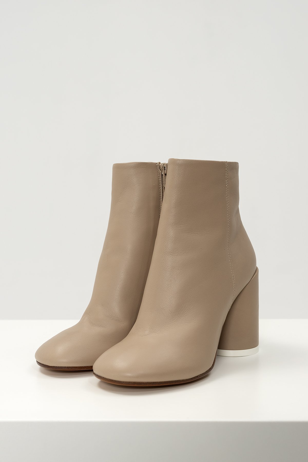 Mm6 Maison Margiela 6 Heel Ankle Boots 