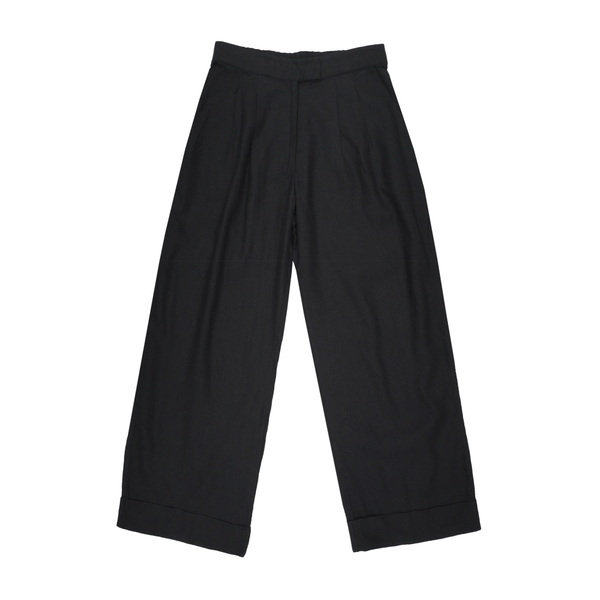 Ali Golden ROLL-CUFF PANT - BLACK Ali Golden ROLL-CUFF PANT - BLACK