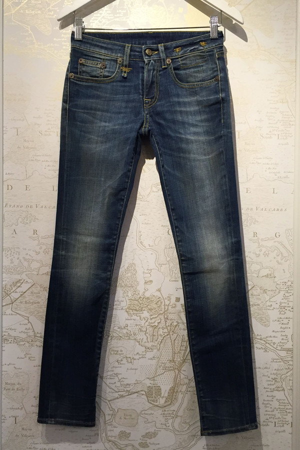R13 'Kate' Skinny in Bankrobber Blue R13 'Kate' Skinny in Bankrobber Blue
