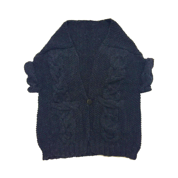 Study NY Hand Knit Vest - Navy Alpaca Study NY Hand Knit Vest - Navy Alpaca