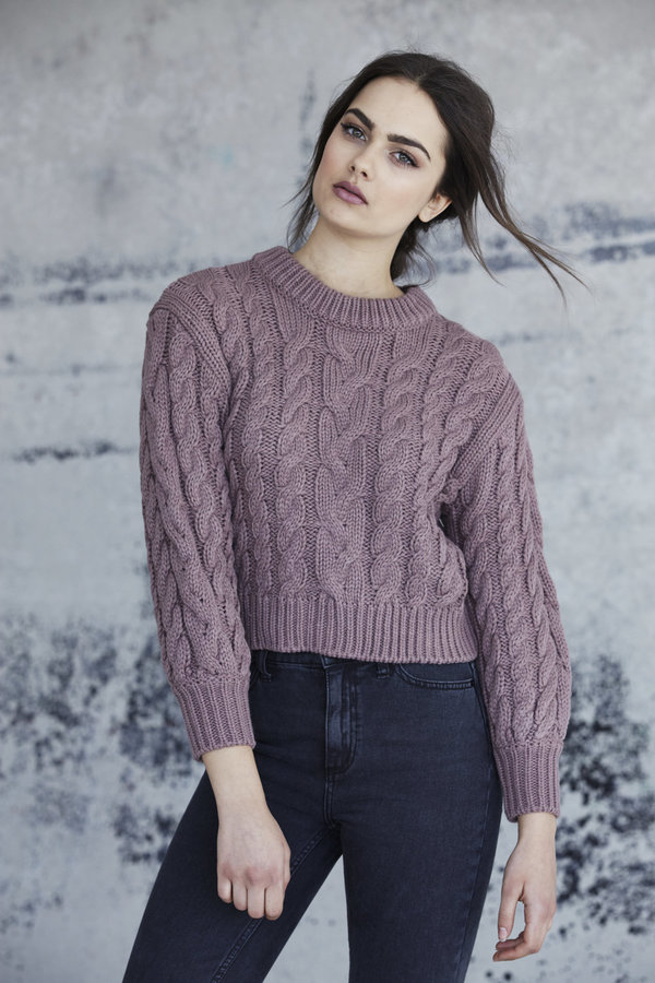 Callahan Braid Crop Sweater Callahan Braid Crop Sweater