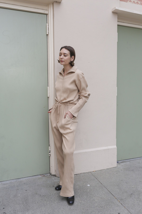 Baserange Doha Jumpsuit in Carl Johan Nude Baserange Doha Jumpsuit in Carl Johan Nude