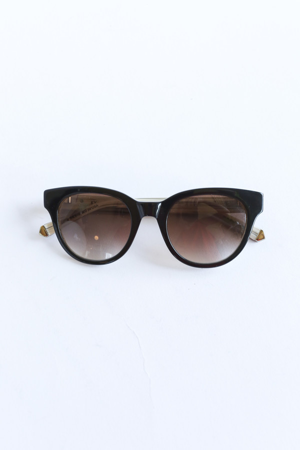 Kate Young x Tura Sunglasses in Black Tortoise Kate Young x Tura Sunglasses in Black Tortoise