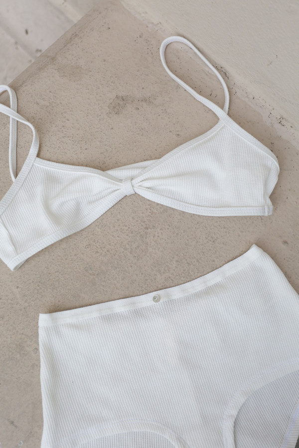 Botanica Workshop Viva Bralette in Thermal White Botanica Workshop Viva Bralette in Thermal White